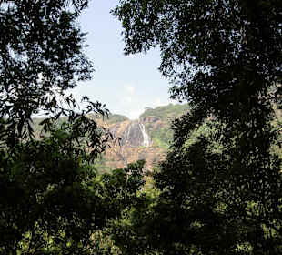 Blick auf Wasserfälle