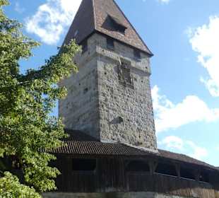 Bei der Besichtigung der Veste Coburg