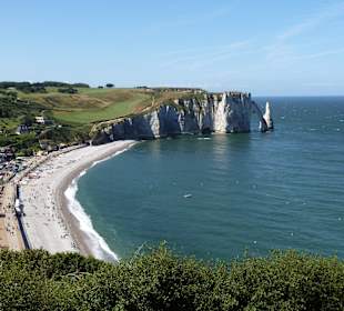 Strand von Etretat
