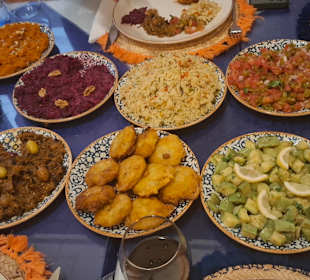 Mittagessen in Marrakesch 