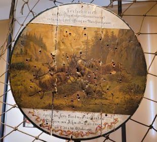 Zielscheibe vom Festschießen