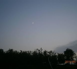 Quater moon over the river