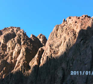 Auf dem Weg zum Wadi