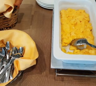 Auswahl am Frühstücksbuffet Hotel Silicium
