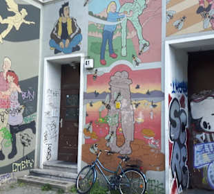 Auf dem Weg zur Bergmannstr