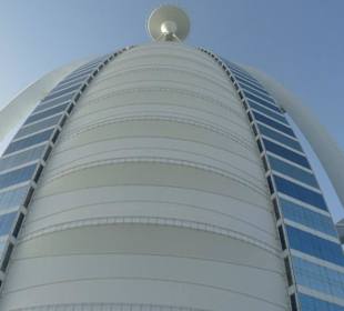 Blick auf Hubschrauberlandeplatz