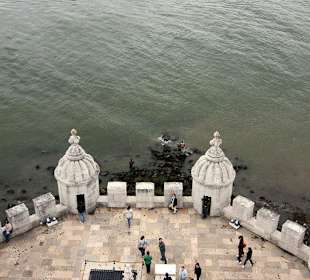 Blick auf die untere Platform