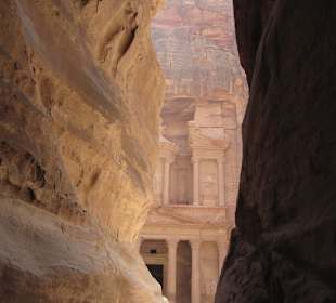 Kurz vor dem Schatzhaus