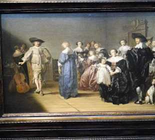 Gemälde in der Galerie