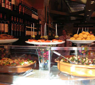 Taparestaurant an der Rambla