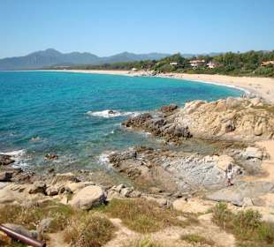 Blick vom La Torre Bari Sardo