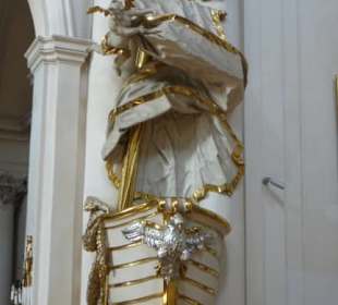 Die Kanzel der Visitantinnen-Kirche