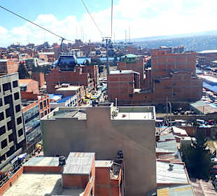 Ausblick Linea Plateada