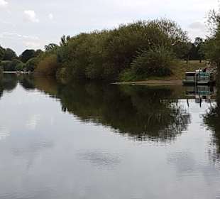  Holsterhausener Uferseite Fähre wird geholt