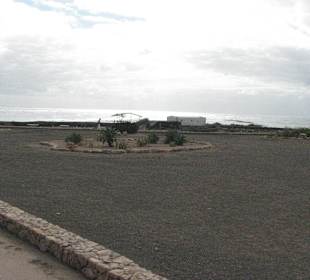 Blick zum Walskelett