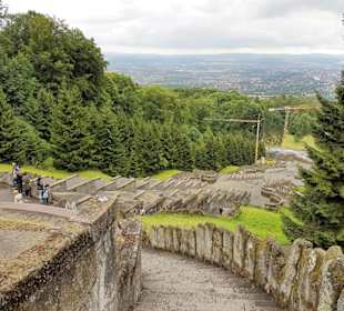 Herkules Denkmal und Kaskaden 
