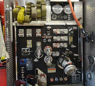 Leitstand des Tankers