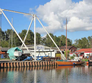 Eindrücke vom Rundgang durch den Hafen von Varel