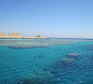 Riff bei der Insel Giftun