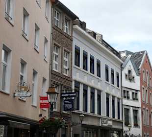 Unterwegs in der Altstadt von Aachen