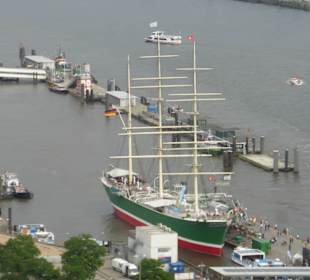 Ausblick vom Penthouse Elb-Panorama, 20.Stock