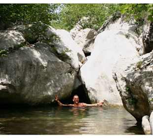 In der Paklenica Schlucht