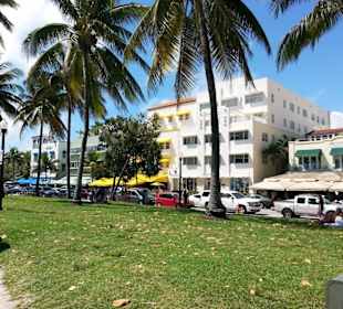 Blick auf den Ocean Drive