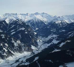 Blick auf Großarl und Hüttschlag