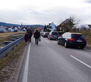 Lieber zu Fuß gehen...