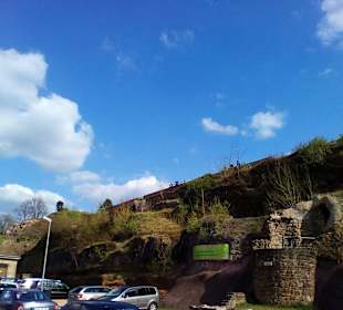 Burgruine Hohenburg in Homburg