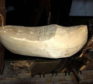 Holzschuhherstellung