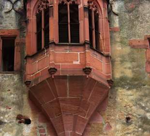 Der gut erhaltene Erker