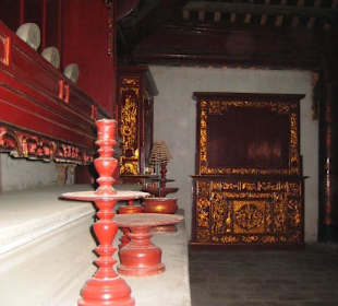 Im Inneren des Literaturtempels