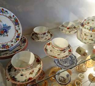 Feines Porzellan im Bünting Teemuseum