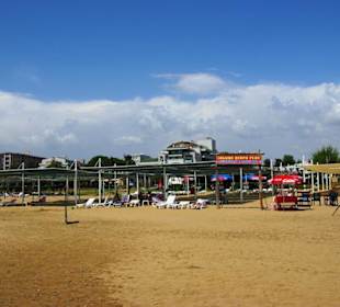 Vom Sunrise Richtung Kumköy-Evrenseki am Strand