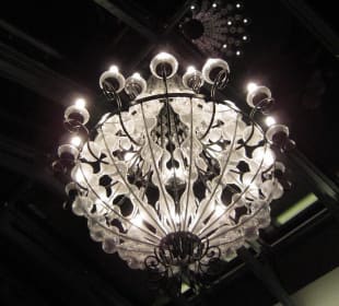 Chandelier in Tchaikovsky Restaurant