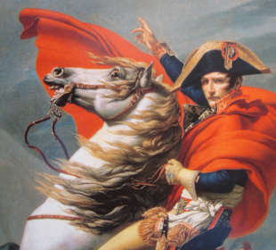 Napoleon am Großen St. Bernhard