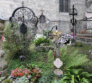 Im Petersfriedhof, Friedhof der Erzabtei St. Peter