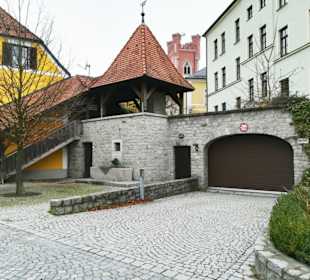 Blick Drachenbrunnen