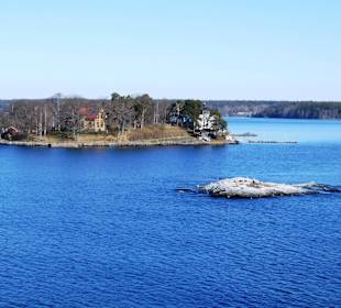 Fahrt durch den Schärengarten