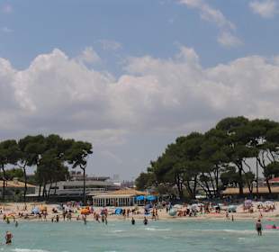 Blick vom Steg links