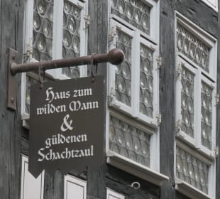 Auf der bebauten Krämerbrücke