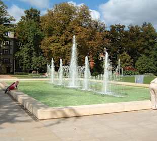 Fontána v Poděbradech