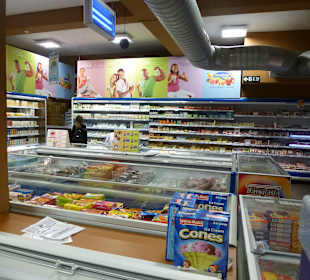 Frischeabteilung Butter, Käse etc.