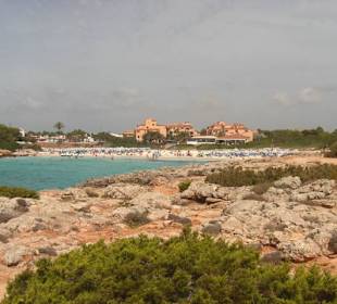 Strand im Ort