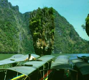 Phang Nga James Bond felsen