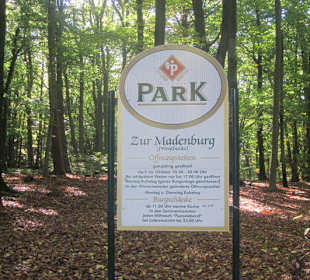 Auf dem Weg zur Madenburg