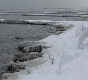 Winterpracht am Strand