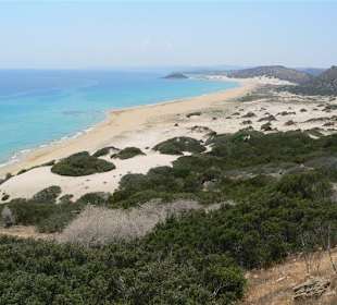 Blick auf den schönsten Strand Zyperns