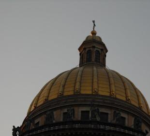 Isaakskathedrale - goldene Kuppel